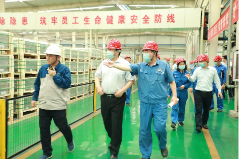 中国人民银行郑州中心支行副行长朱培玉一行莅临jdpay钱包高科调研