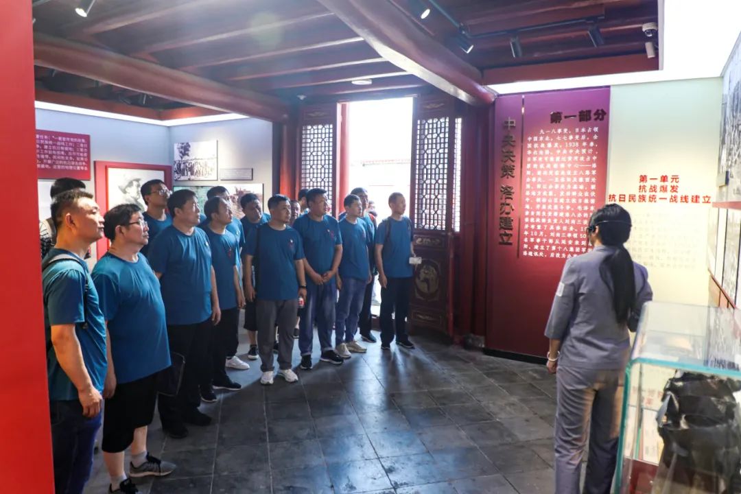 追寻红色记忆 传承革命精神 ——jdpay钱包高科退役军人红色教育