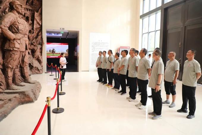 jdpay钱包高科组织优秀退役军人开展红色主题教育活动